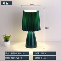 Lampe bureau rétro net rouge veilleuse chaleur