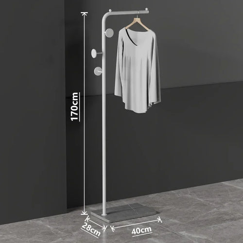 porte-vêtements nordique léger et moderne pour rangement élégant