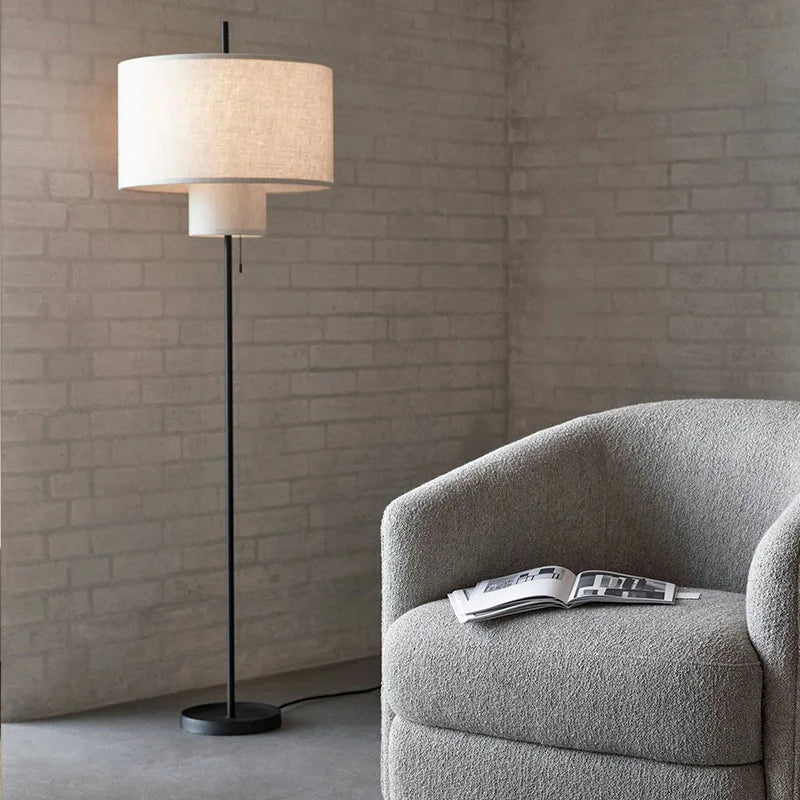 Lampadaire minimalistes rétro japonaises - vue 4 sur 8