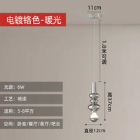 Minimalist Nordic LED pendant light for bar and restaurant