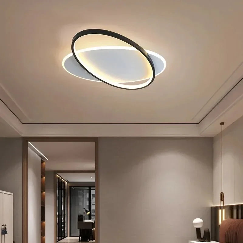 plafonnier moderne à leds pour décoration intérieure de maison - vue 6 sur 15