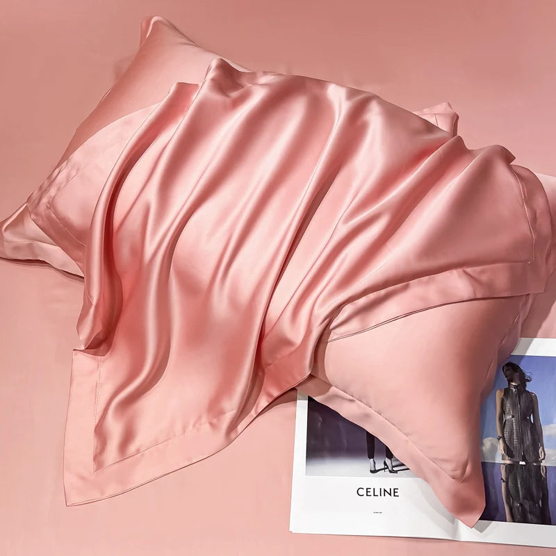 housse de couette en soie de mûrier douce et respirante 230 x 260 cm