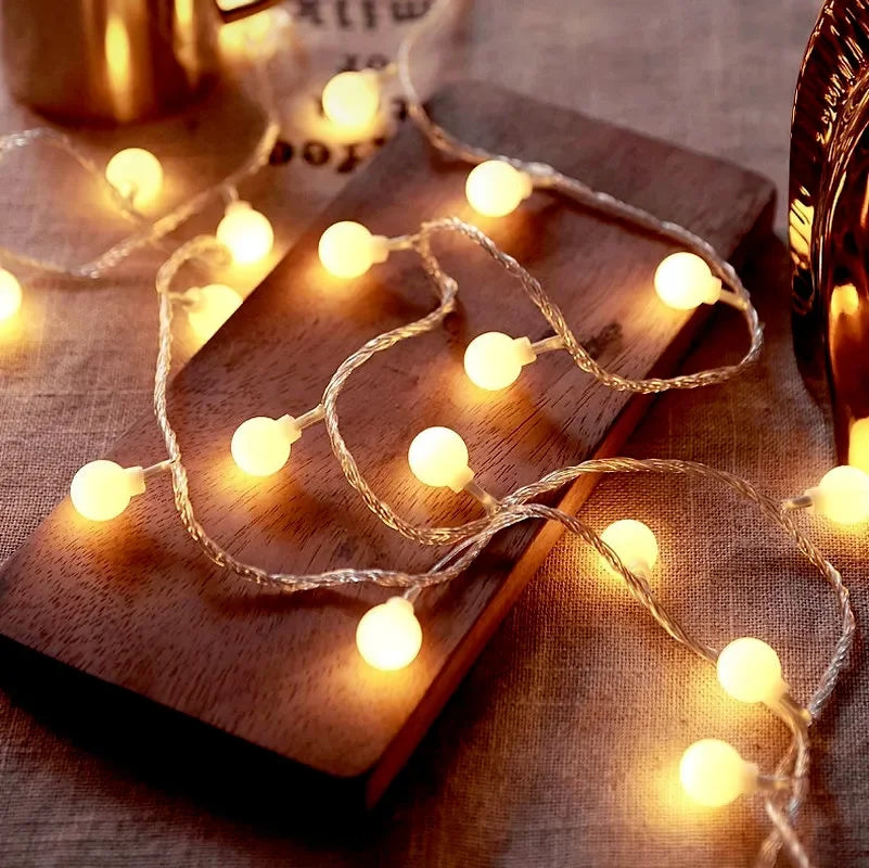 guirlande lumineuse led étanche pour extérieur jardin mariage décoration - vue 4 sur 9