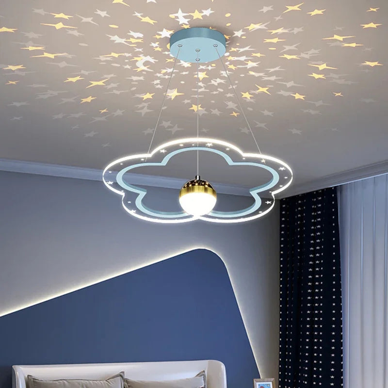 suspension led moderne décorative pour enfants - vue 3 sur 15