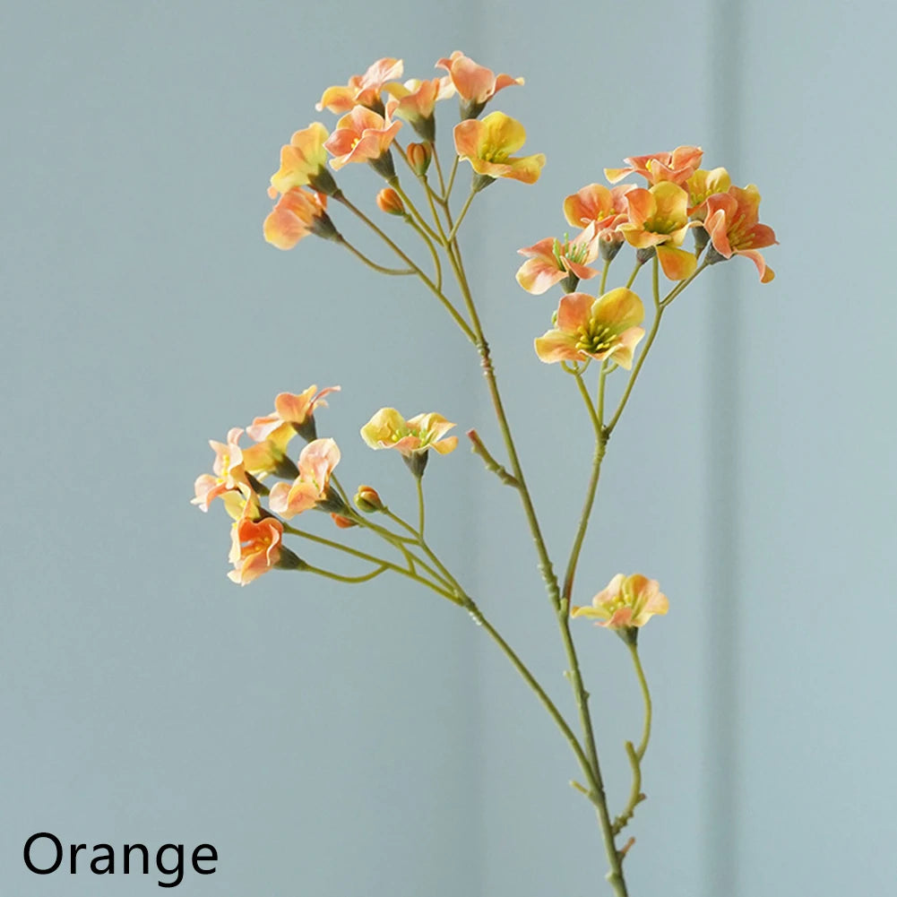 fleur de paulownia en soie artificielle pour décorations et bouquets - vue 8 sur 11