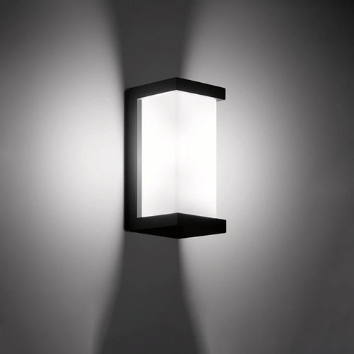 Applique murale LED lumière jardin applique IP65 extérieur étanche lampe luminaire maison décoration éclairage couloir allée lumière au25 - vue 2 sur 8