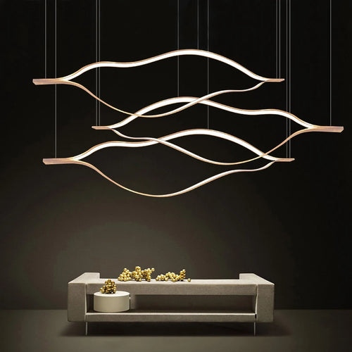 Minimalist aluminium pendant light for modern and luxurious decor