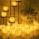 bougie LED sans flamme pour Halloween Thanksgiving et Noël