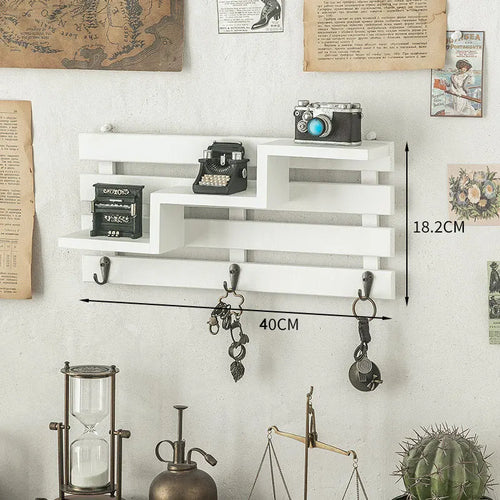 porte-clés mural décoratif avec crochet pratique pour clés - vue 16 sur 15