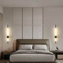 Minimalist long nordic LED wall light for hotel