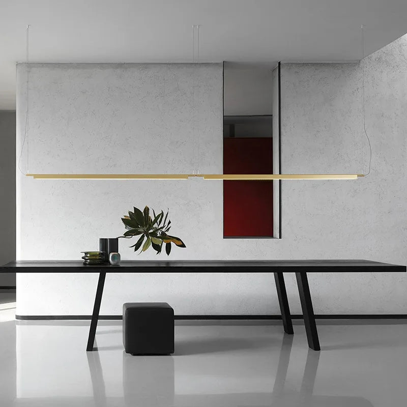 lustre led style nordique pour restaurant cuisine bar - vue 5 sur 9