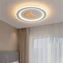 Modern minimalist recessed LED ceiling light Nordic creative loft