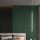 Minimalist Nordic tube pendant light for elegant interiors