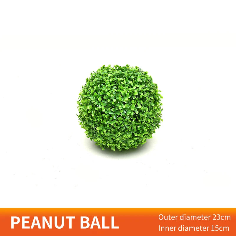 boule de gazon artificiel décoration intérieure plante verte - vue 13 sur 36