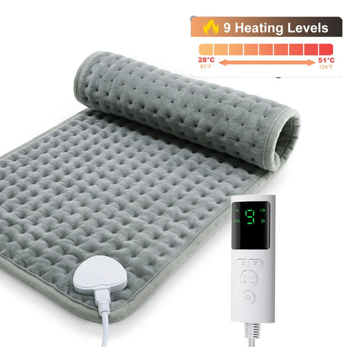 Electric Heating Blanket, Heated Mat Multifunctional Heating Pad for Bed Sofa Warm Winter Thermal Blankets Warmer Home OfficeUse - vue 2 sur 9