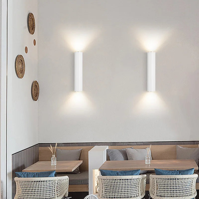 applique murale led nordique moderne pour décoration intérieure - vue 4 sur 9