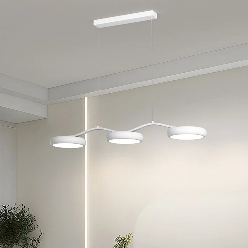 Lustre led pour bar décoration maison - vue 7 sur 8