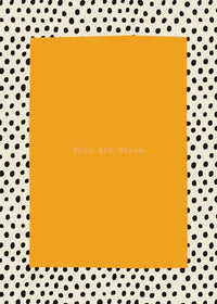 Colourful abstract canvas poster decorative wall art