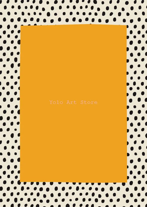 Colourful abstract canvas poster decorative wall art
