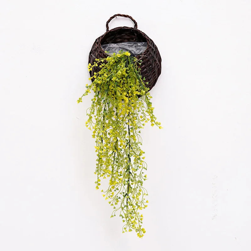 plantes artificielles vignes saule murale décoration intérieure mariage balcon - vue 4 sur 7