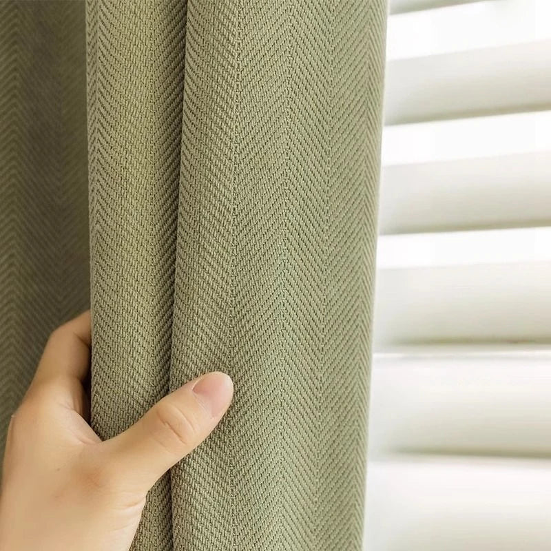 Rideau chenille occultant insonorisant luxe chambre salon moderne