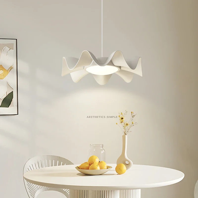 suspension à led moderne pour décoration intérieure nordique rétro - vue 4 sur 8
