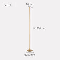 Modern minimalist nordic LED floor lamp for study