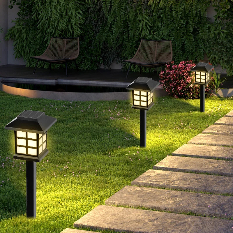 La voie solaire extérieure de la lampe LED allume la décoration imperméable de luminaire de paysage pour l'éclairage de jardin/cour/Patio/passerelle - vue 6 sur 9