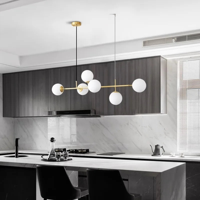 lustre Moderne salle à manger lumières éclairage intérieur LED décoratif éclairage intérieur - vue 3 sur 8