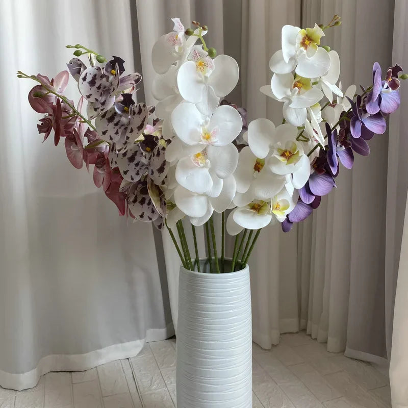 phalaenopsis artificiel orchidée rose décoration pour mariage et jardin - vue 3 sur 23
