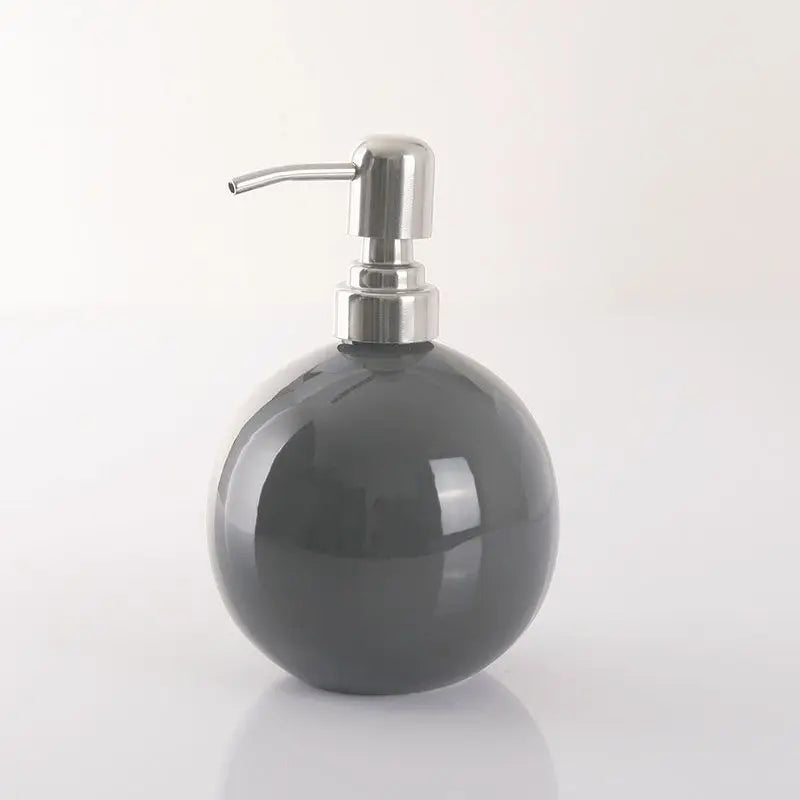 bouteille de gel douche et savon pour les mains accessoires de salle de bain