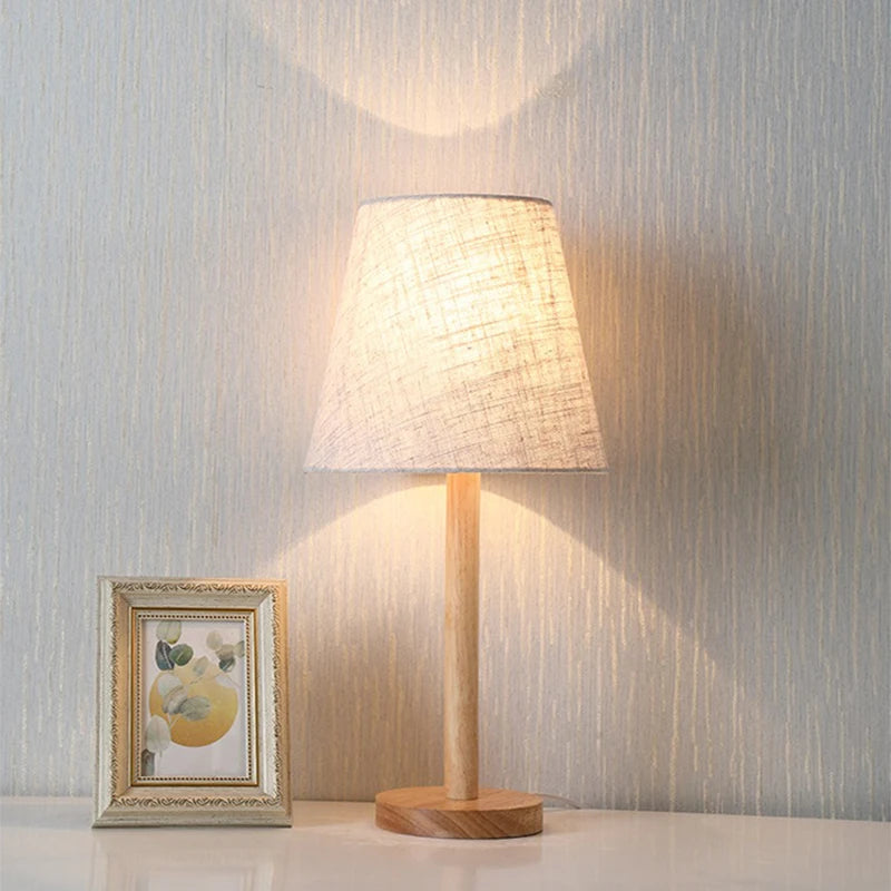 lampe à poser plissée nordique pliable décoration atmosphère maison - vue 5 sur 8