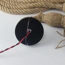 Vintage industrial loft pendant light in hemp rope, 1 to 5 heads