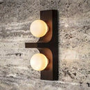 applique murale moderne boule de verre luminaire créatif pour hôtel