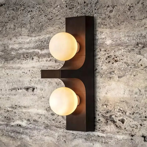 applique murale moderne boule de verre luminaire créatif pour hôtel