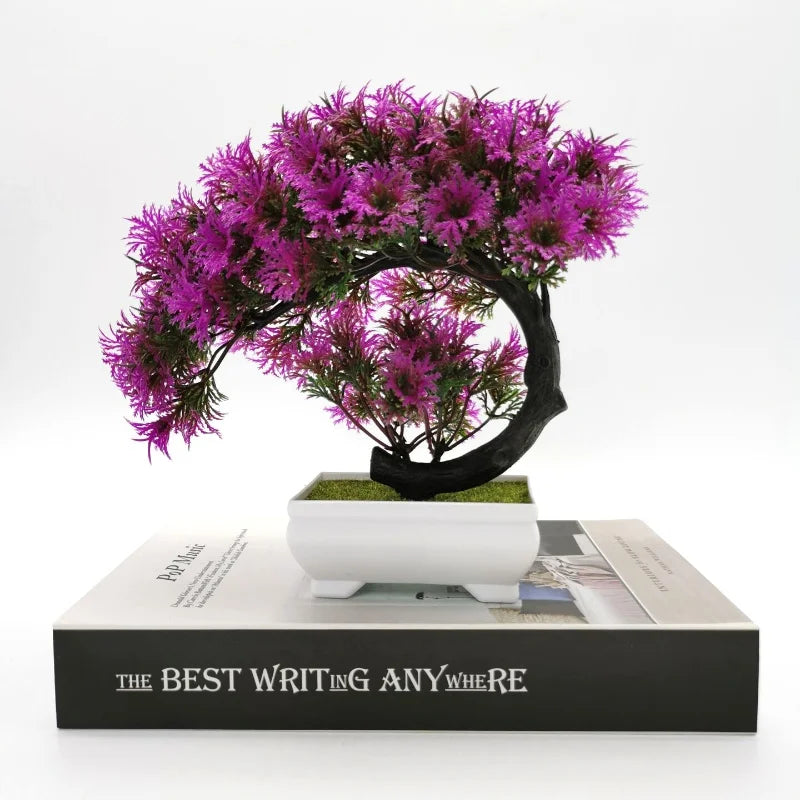 plantes artificielles bonsaï décoratif pour bureau et maison - vue 6 sur 9
