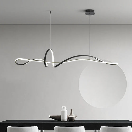 lustre minimal personnalisé nœud papillon éclairage moderne 2023