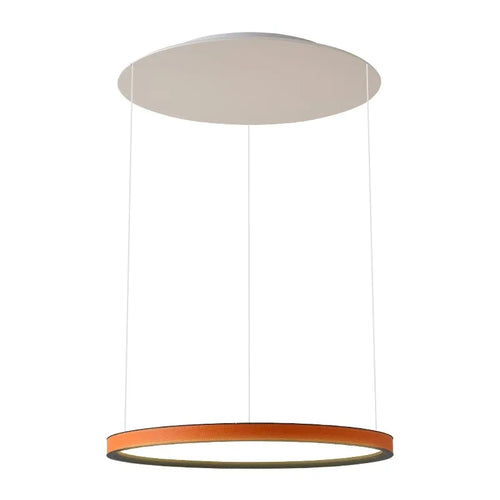 Nordic Modern Minimalist Restaurant Bar, Living Room, Bedroom, Ring Chandelier, Artistic Personality, Real Leather Chandelier