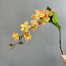 branche de jasmin artificielle en soie pour décoration festive