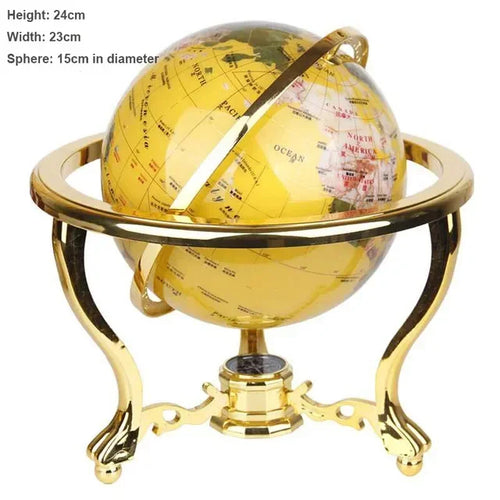 décoration globe terrestre pour l'enseignement et le bureau