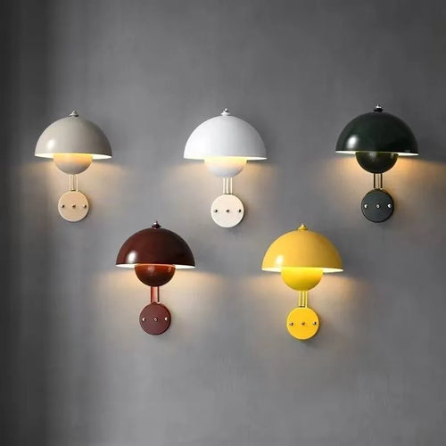 Applique murale colorée arrondie à LED - vue 6 sur 14