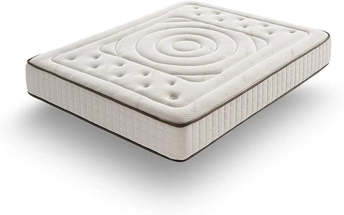 SIMPUR, Imperial Cashmere Mattress, All Measurements, Height 25 Cm, 11 Comfort Zones, Medium/High Hardness, Reversible, Orthopedic, 90x190, 135x190, 150x190 - vue 3 sur 6