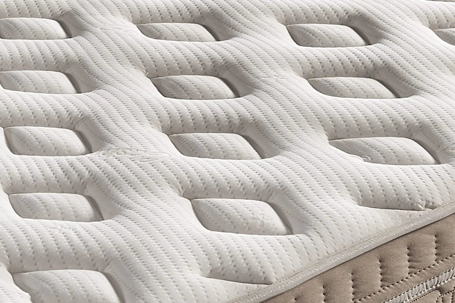 SIMPUR LOW COST, Bio Thermal mattress, all size, height 30Cm, foam, viscoelastic, natural Cashmere fibers, high grammage padded fabric, ergonomic, orthopedic, mattresses, 90x190, 135x190, 150x190 - vue 4 sur 6