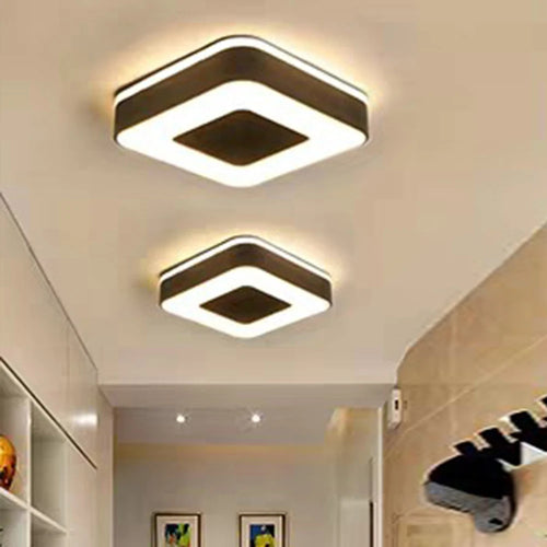 plafonnier led moderne allée intérieur surface décoratif chambre salon couloir balcon - vue 5 sur 7