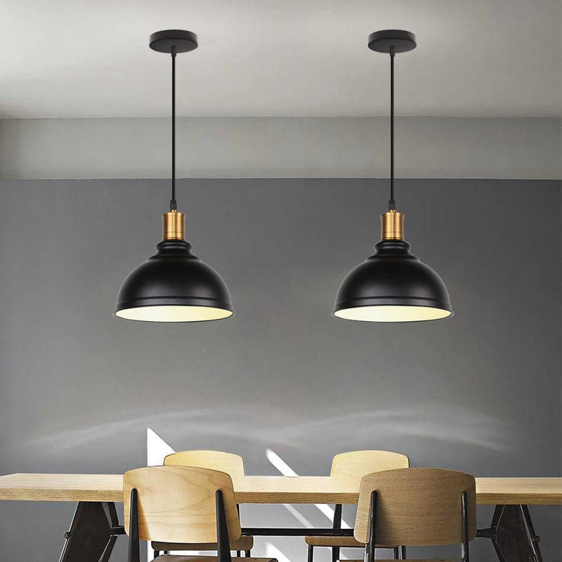 lustre suspension vintage industriel loft éclairage maison
