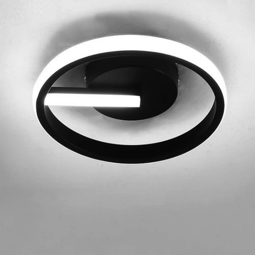 Moderne Plafond Lustre Couloir Porche Led Éclairage Maison - vue 6 sur 7