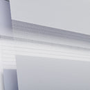 Store vénitien occultant motif zèbre sans perçage fenêtre