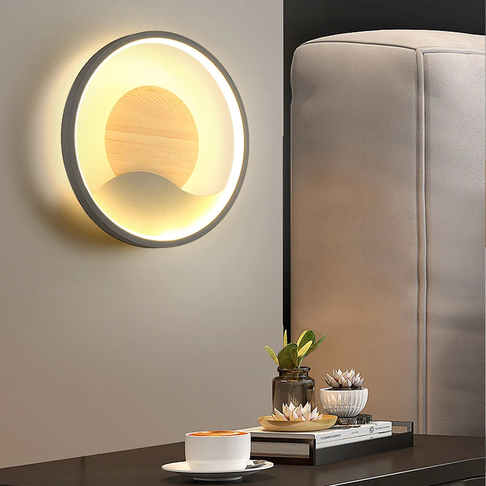applique murale led intérieur nordique chambre allée porche balcon maison éclairage - vue 3 sur 7