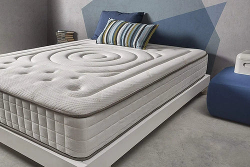 SIMPUR, Imperial Cashmere Mattress, All Measurements, Height 25 Cm, 11 Comfort Zones, Medium/High Hardness, Reversible, Orthopedic, 90x190, 135x190, 150x190 - vue 4 sur 6