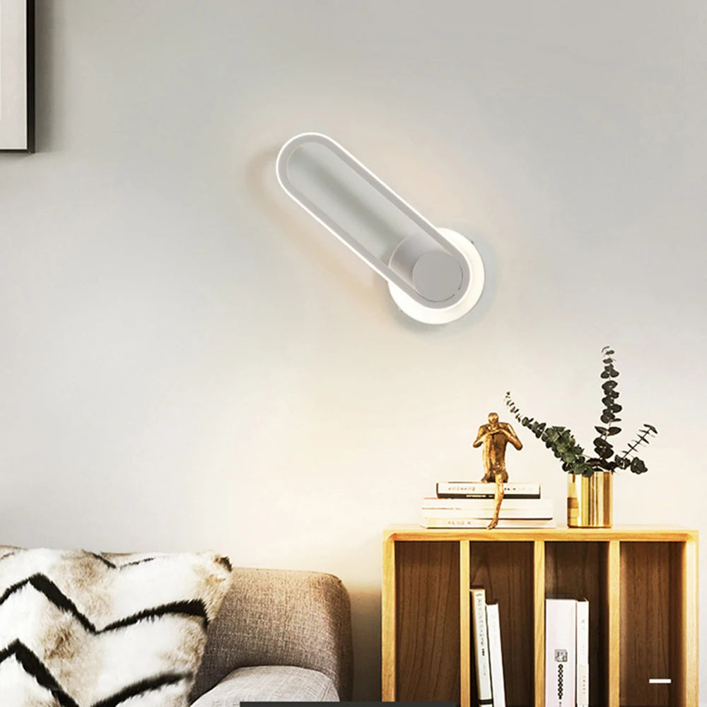 Applique murale led modernes intérieur décor maison  luminaires 90-260v - vue 5 sur 8